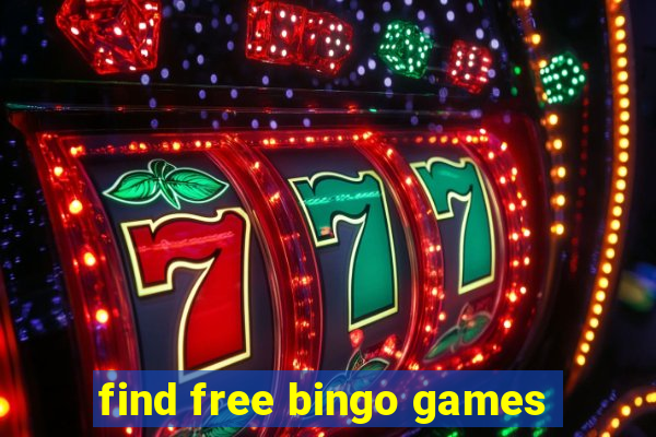 find free bingo games