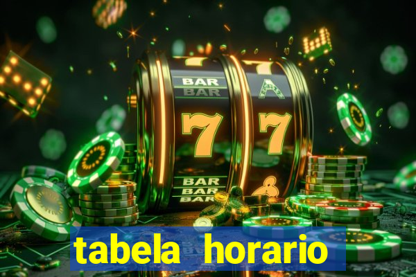 tabela horario pagante fortune tiger