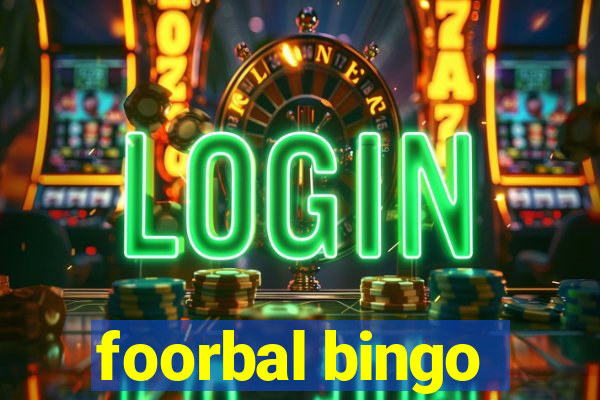 foorbal bingo