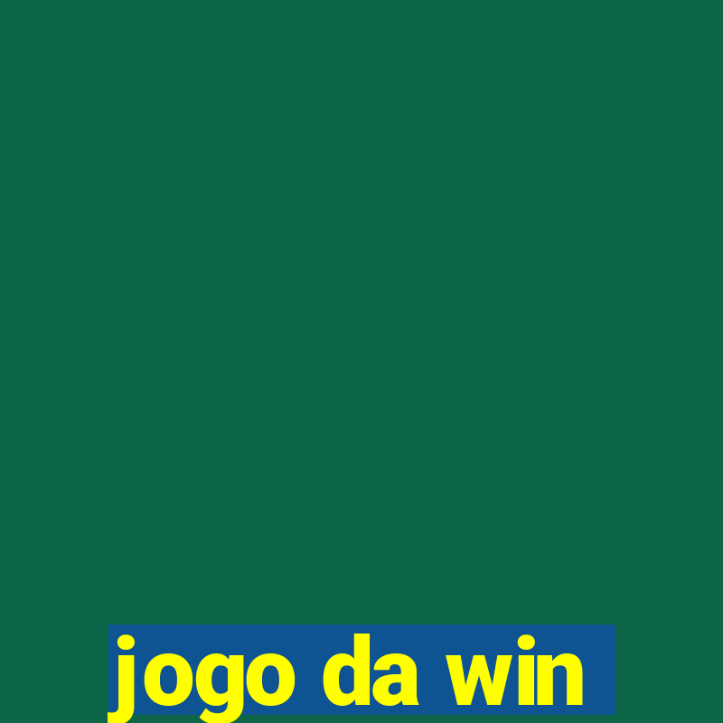 jogo da win