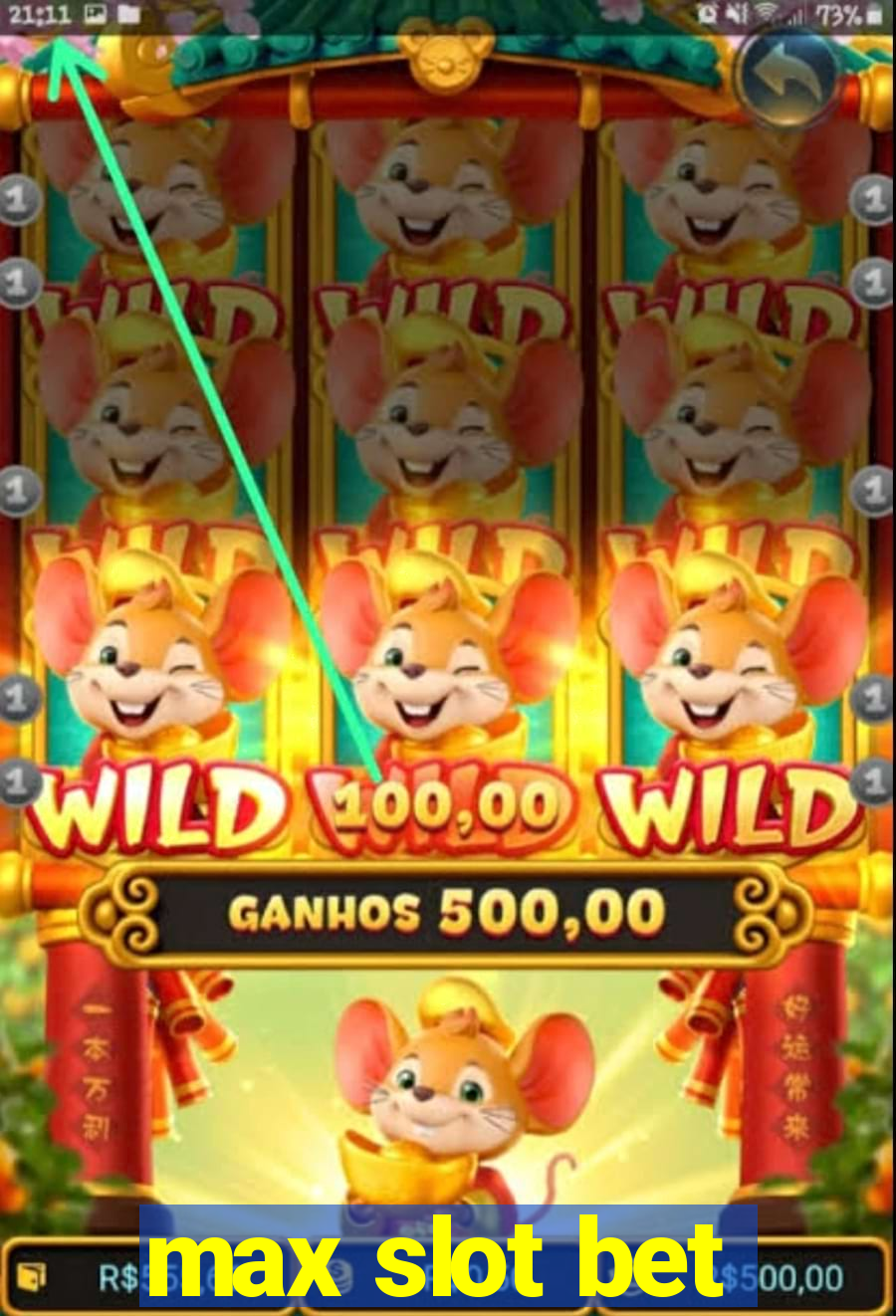 max slot bet