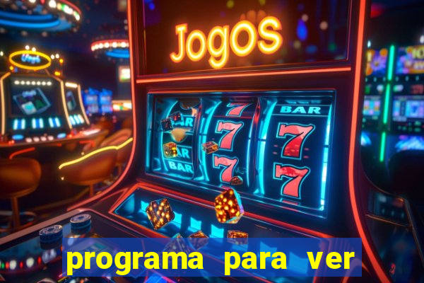 programa para ver jogos de futebol ao vivo