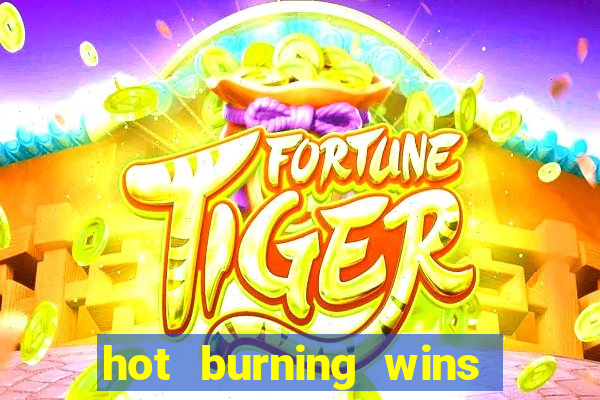 hot burning wins slot free play