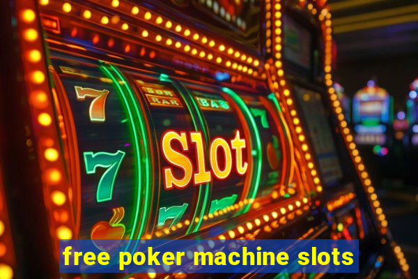 free poker machine slots