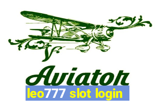 leo777 slot login