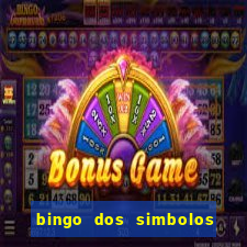 bingo dos simbolos da pascoa