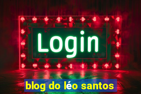 blog do léo santos