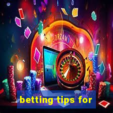 betting tips for