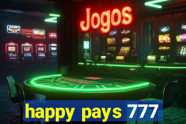 happy pays 777