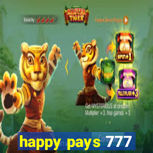 happy pays 777