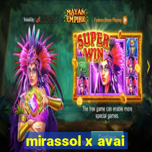 mirassol x avai