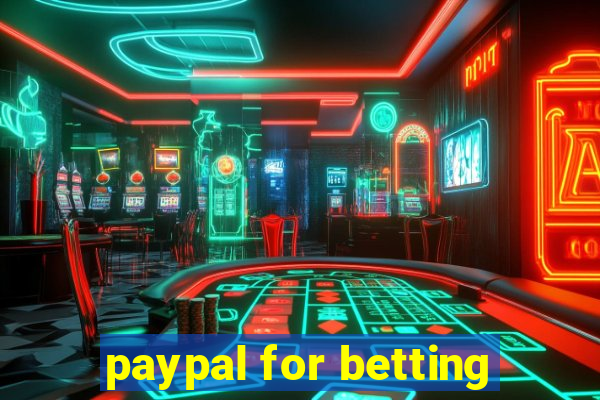 paypal for betting