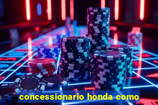 concessionario honda como