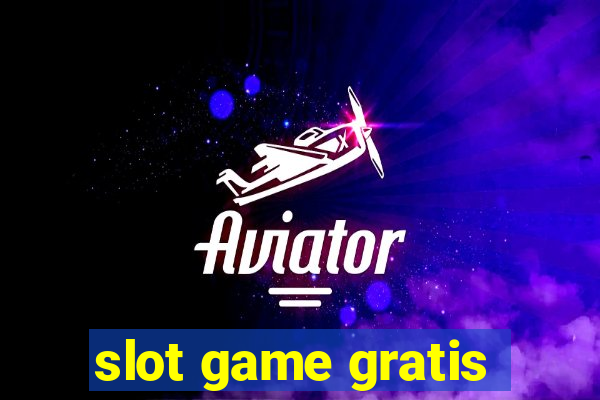 slot game gratis