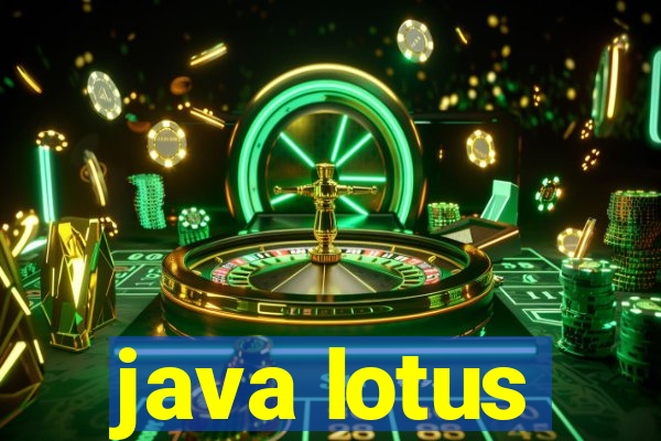 java lotus