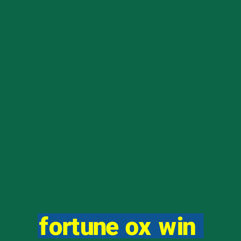 fortune ox win