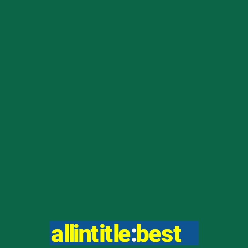 allintitle:best sports betting