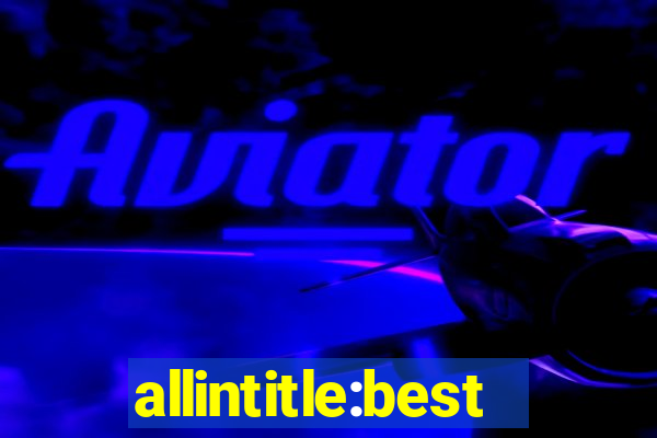 allintitle:best sports betting