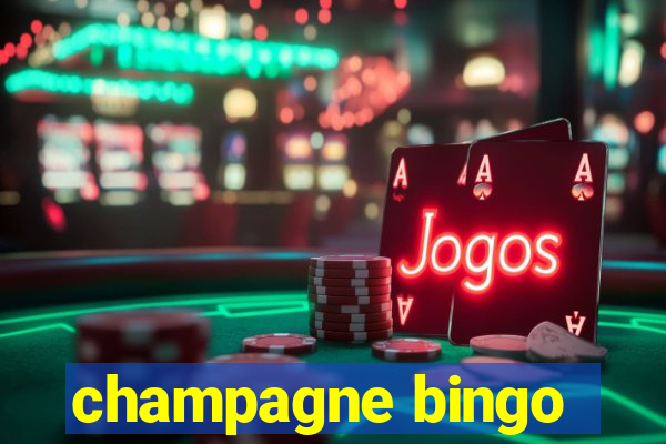 champagne bingo