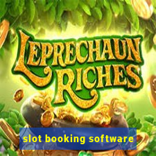 slot booking software