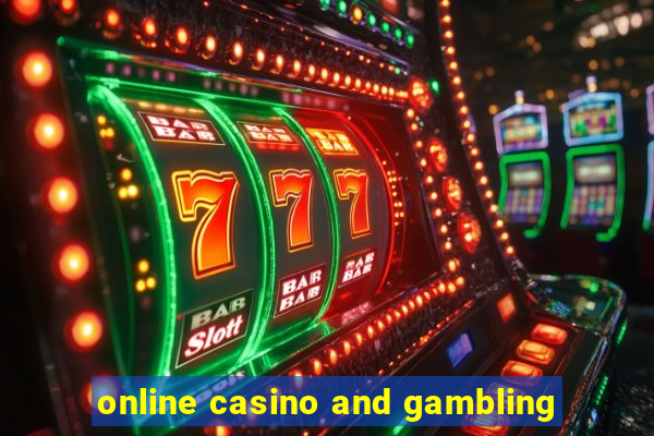 online casino and gambling