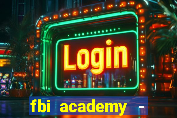 fbi academy - tragaperras bar