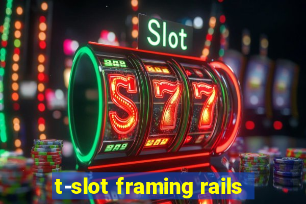 t-slot framing rails