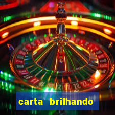 carta brilhando fortune tiger