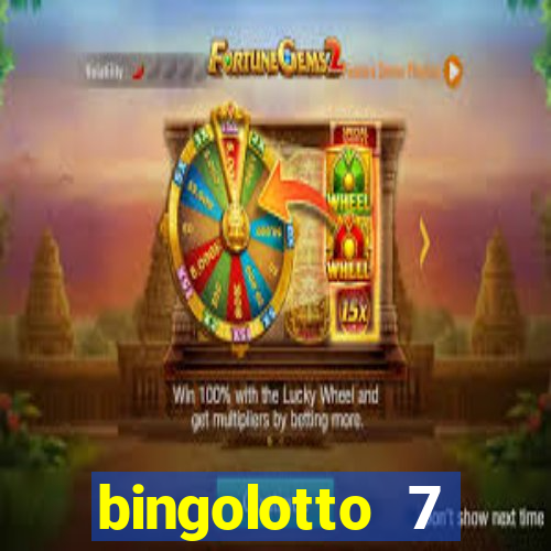 bingolotto 7 januari 2024