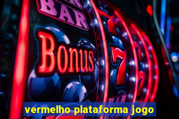 vermelho plataforma jogo