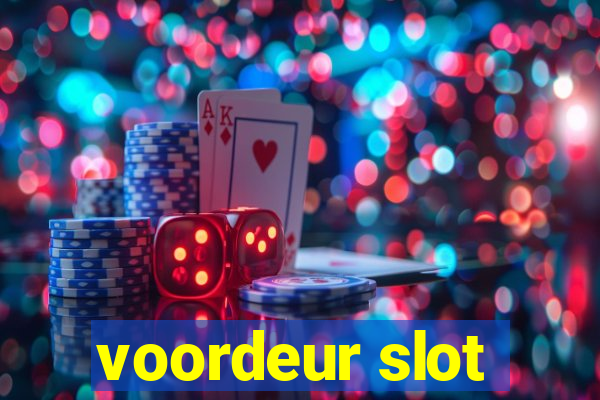 voordeur slot