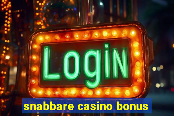 snabbare casino bonus