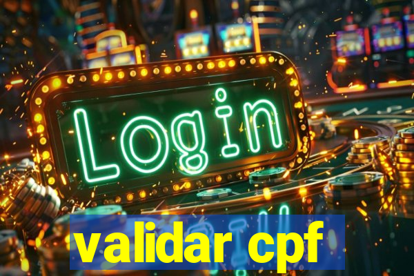 validar cpf