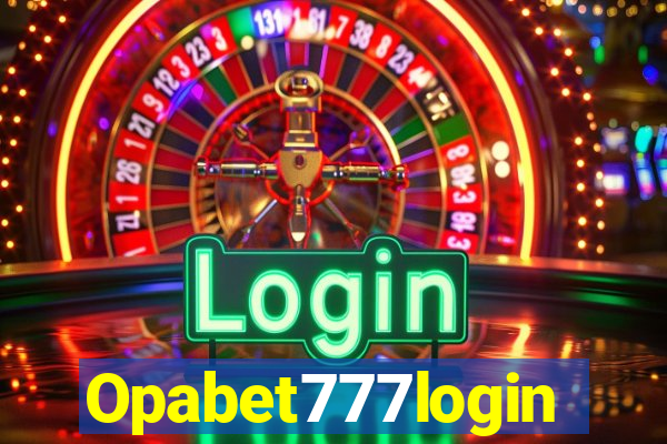 Opabet777login