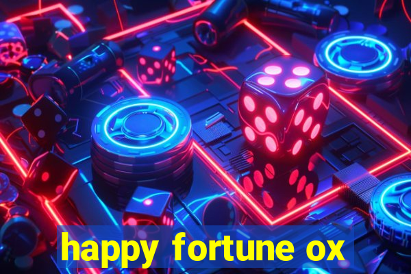 happy fortune ox