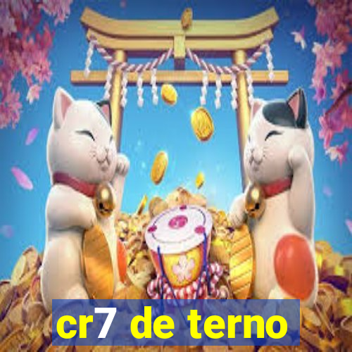 cr7 de terno