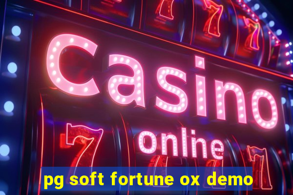 pg soft fortune ox demo