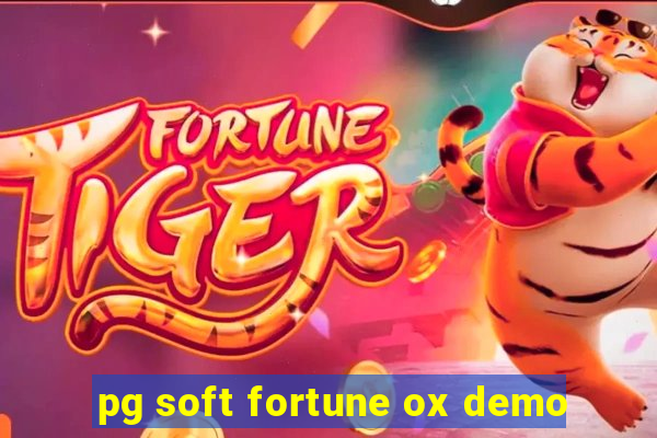 pg soft fortune ox demo