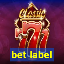 bet label