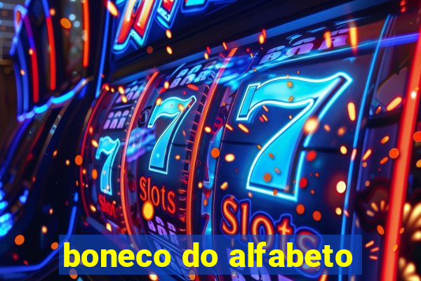 boneco do alfabeto