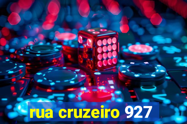 rua cruzeiro 927