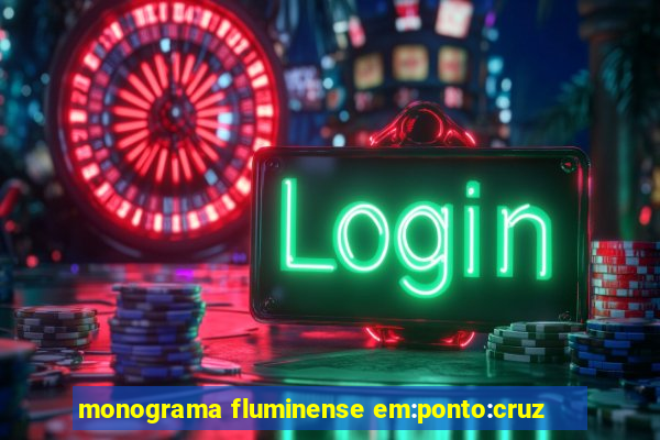 monograma fluminense em:ponto:cruz