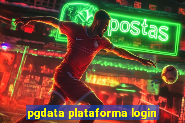 pgdata plataforma login