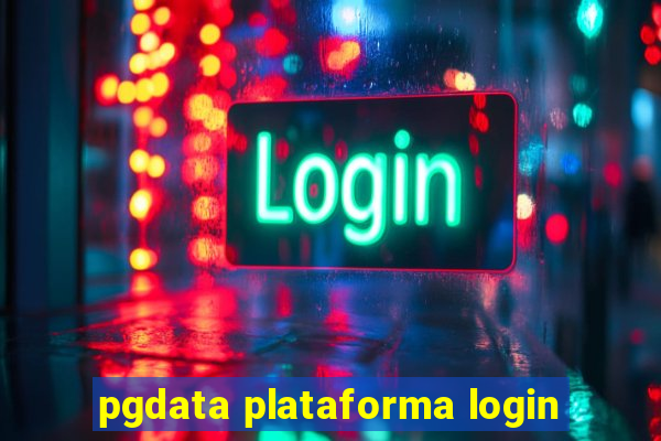 pgdata plataforma login