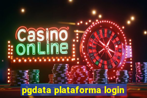 pgdata plataforma login