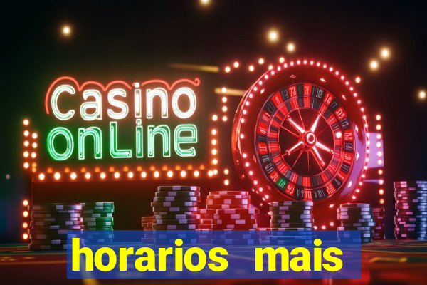 horarios mais pagantes fortune tiger