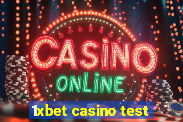 1xbet casino test