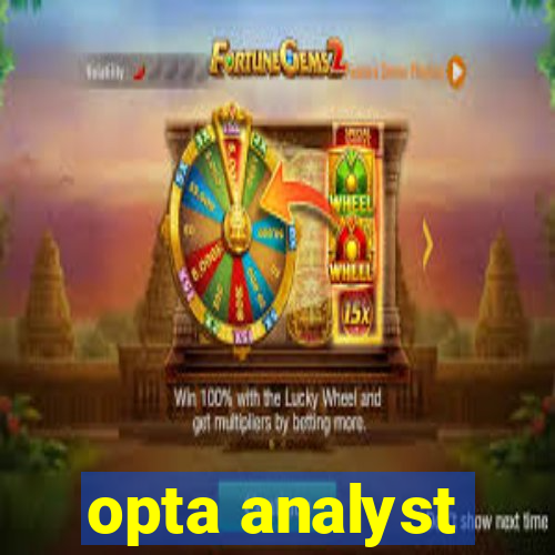 opta analyst