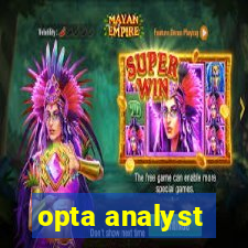 opta analyst