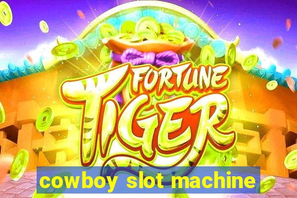 cowboy slot machine